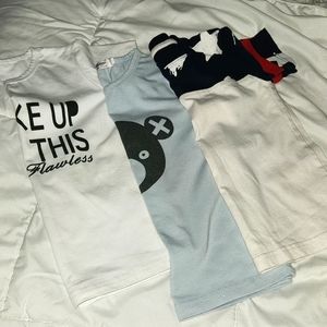 French Toast⭐ 4T Short Sleeve T Shirt Bundle Set 🧸